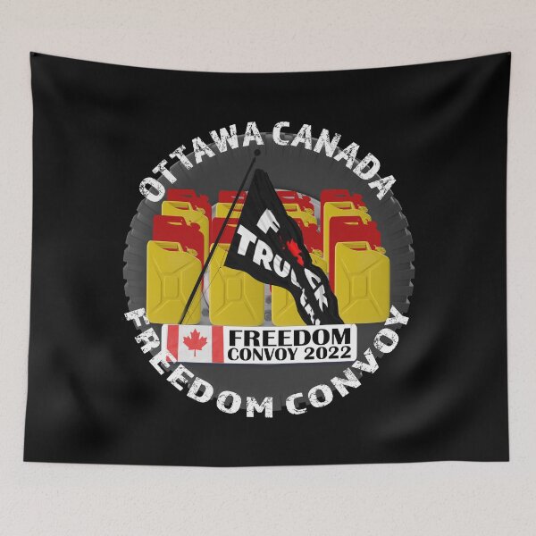 Item preview,   Freedom Convoy 2022 Ottawa Canada Trucker Protest 2022 designed and sold by david parry.