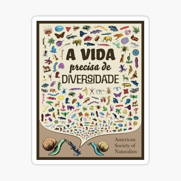 Life Needs Variation (Portuguese; Light) Sticker
