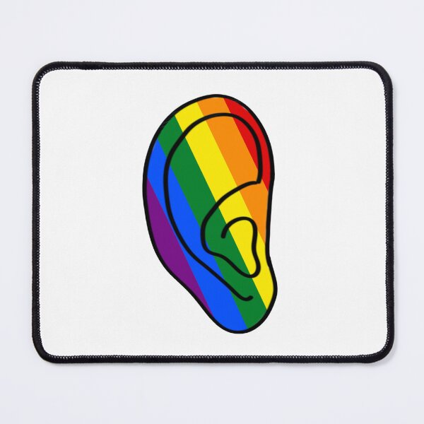 Item preview, LGBTQIA+ Pride Ear  designed and sold by Hear4theEars.