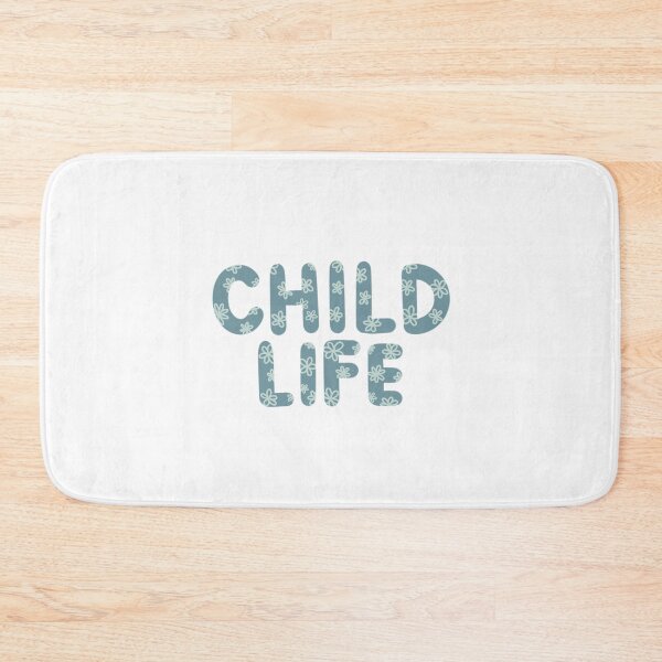 Item preview, CHILD LIFE - blue flowers designed and sold by Tia Blodgett.
