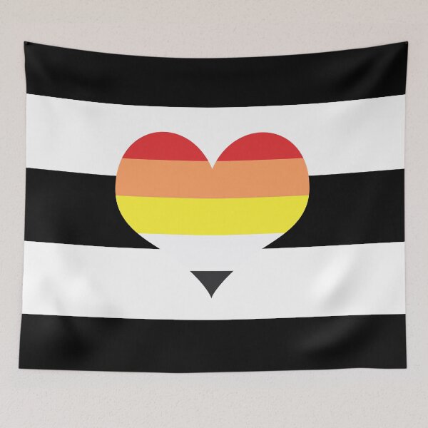 Item preview, Heterosexual Lithoromantic (Akioromantic) Pride Flag designed and sold by DarkVulpine.