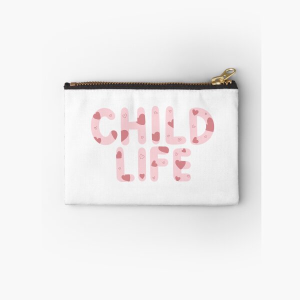Item preview, CHILD LIFE - pink hearts designed and sold by Tia Blodgett.