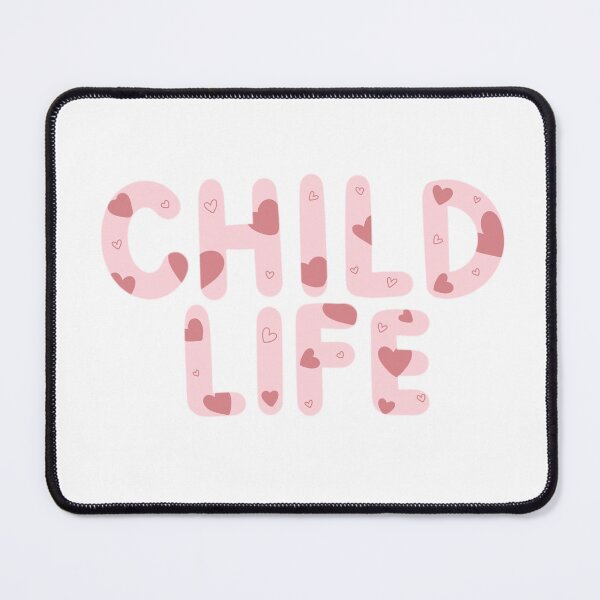 Item preview, CHILD LIFE - pink hearts designed and sold by Tia Blodgett.