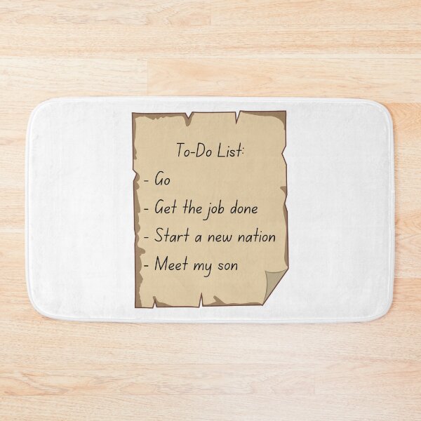 Item preview, To-Do List Hamilton designed and sold by Mood Mash.