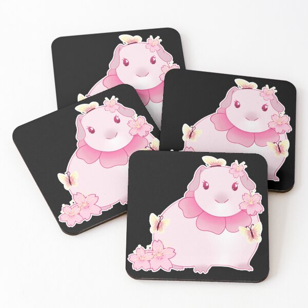 Item preview, Pink Sakura Guinea Pig | Rainbow Collection designed and sold by ChisakiMing.