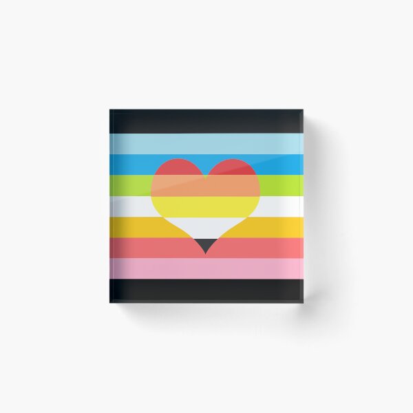 Item preview, Queer Lithoromantic (Akioromantic) Pride Flag designed and sold by DarkVulpine.
