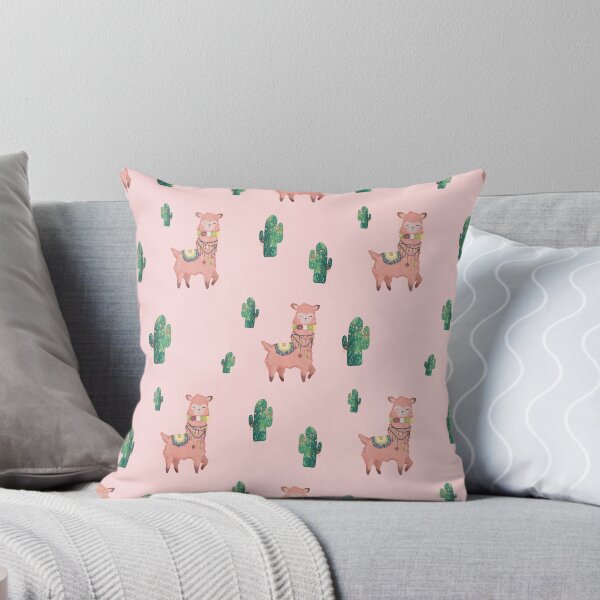 Item preview, Llamas rosadas designed and sold by Meg Parkes.
