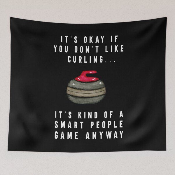 Item preview, It's Okay If You Don't Like Curling Funny Curling for men  designed and sold by solimangomaa.