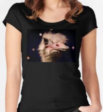 Strauß Tailliertes Rundhals-Shirt