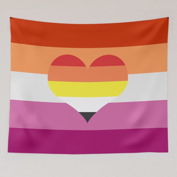 Item preview, Lithoromantic (Akioromantic) Lesbian Pride Flag designed and sold by DarkVulpine.