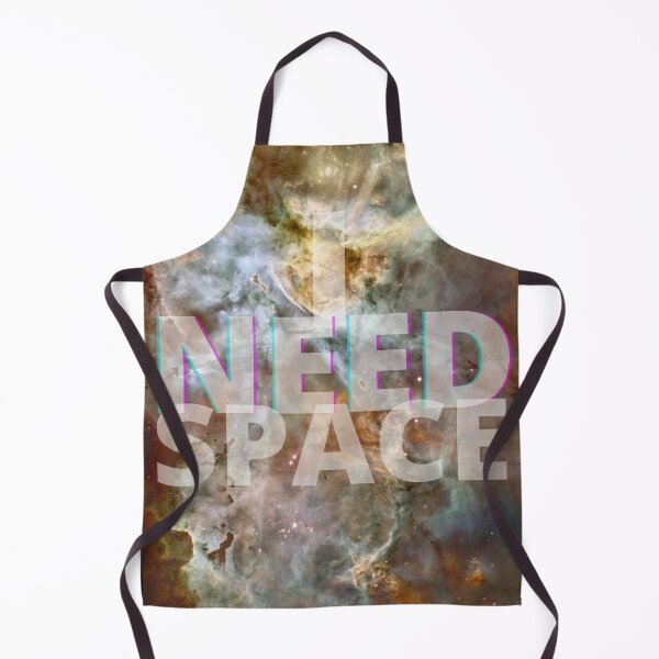 Item preview, I Need Space - Yellow, Grey, Blue Galaxy 1 designed and sold by Quirkdom.