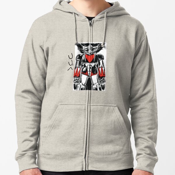 Grendizer Goldorak Veste zippée à capuche