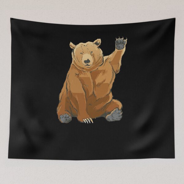 Item preview, grizzly bear designed and sold by zaher97.