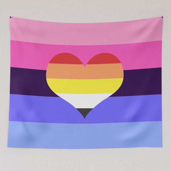 Item preview, Omnisexual Lithoromantic (Akioromantic) Pride Flag designed and sold by DarkVulpine.