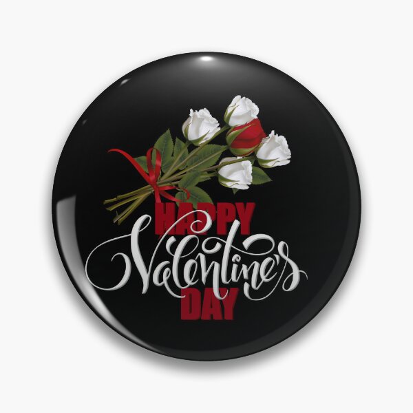 Item preview, Traditional Happy Valentine’s Day Roses designed and sold by PawsitiveMum.