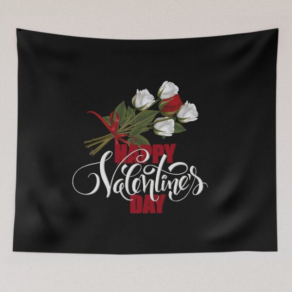 Item preview, Traditional Happy Valentine’s Day Roses designed and sold by PawsitiveMum.