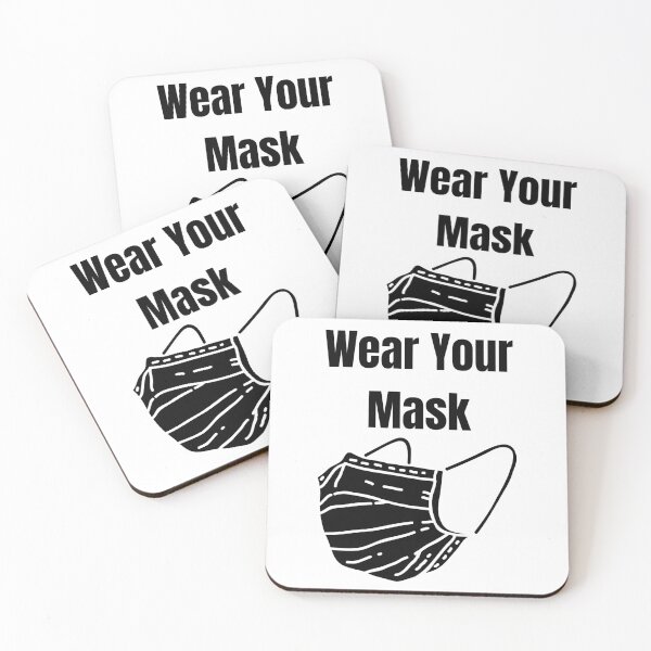Item preview, Wear Your Mask Dark designed and sold by Mood Mash.
