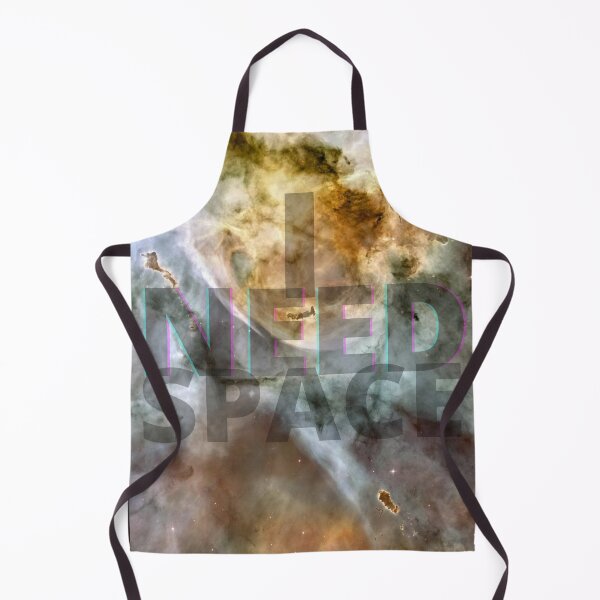 Item preview, I Need Space - Yellow, Grey, Blue Galaxy 2 designed and sold by Quirkdom.