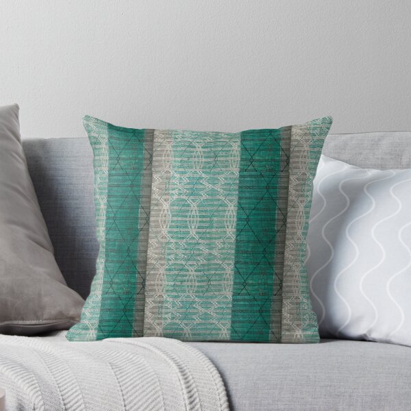 Item preview, Texture Photo Turquoise Curtain Composition designed and sold by Pankas.