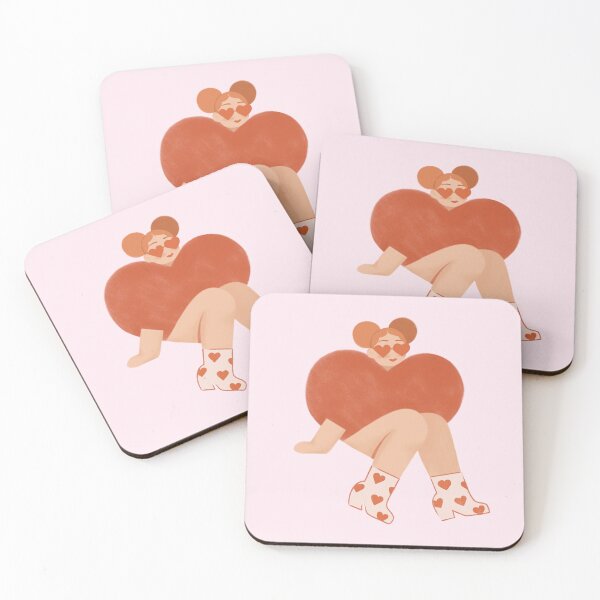 Item preview, heart girl designed and sold by Lashmit Alcalá.