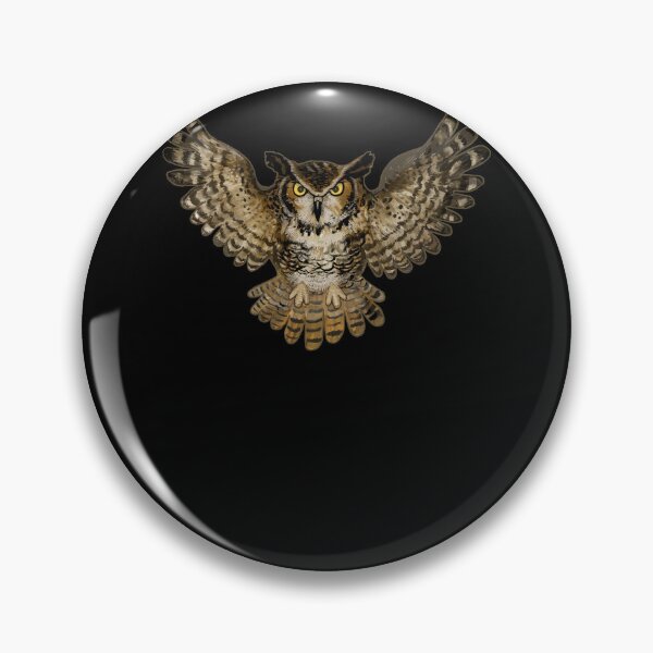 Item preview, horned owl designed and sold by zaher97.