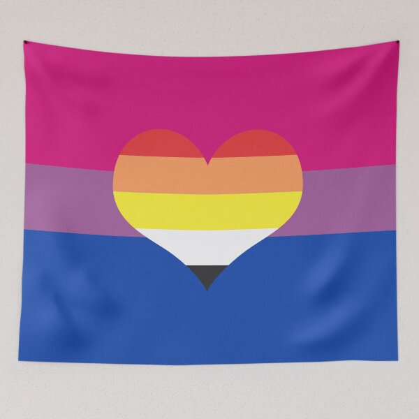 Item preview, Bisexual Lithoromantic (Akioromantic) Pride Flag designed and sold by DarkVulpine.