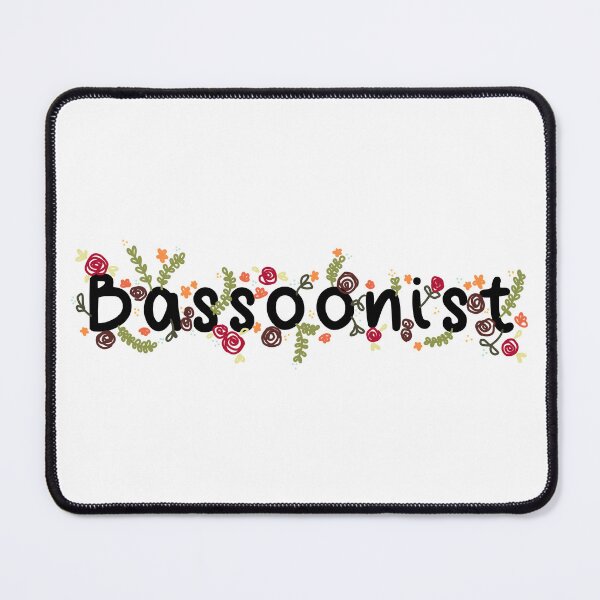 Item preview, Bassoonist Sticker. Bassoon. Lettering. English phrase. designed and sold by AnaStickerD.
