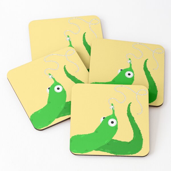 Item preview, Worm on a String - Green designed and sold by JunkSprout.