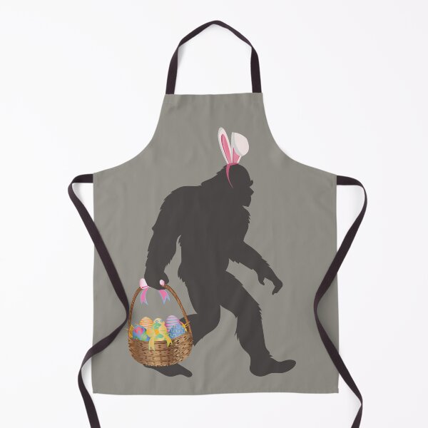 Item preview, Funny Bigfoot with Bunny Ears Easter Design with Easter Basket designed and sold by Dibble Dabble Designs.