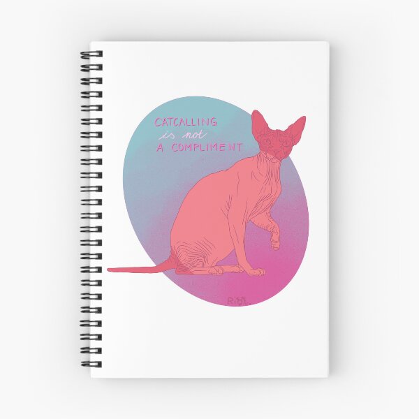 Item preview, Catcalling Is Not A Compliment Sphynx Cat designed and sold by Doerpnation.