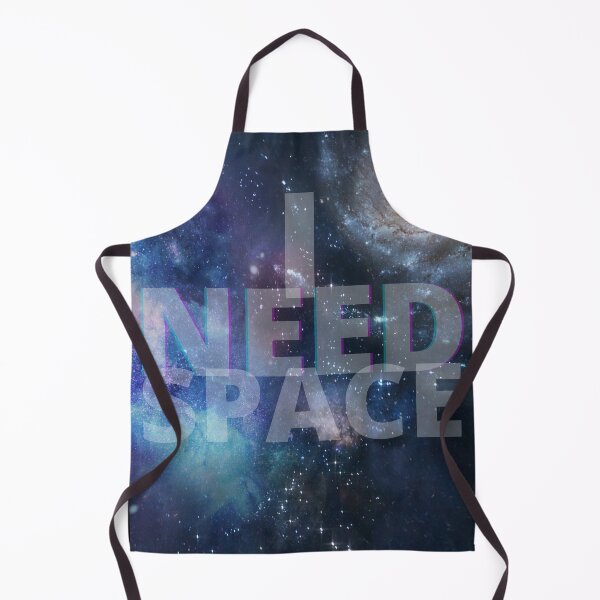 Item preview, I Need Space - Blue, Purple, Brown Galaxy designed and sold by Quirkdom.