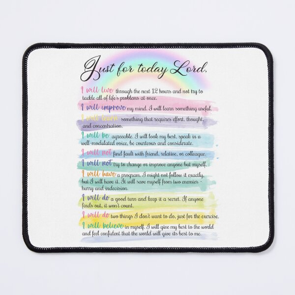 Item preview, Just for today,  Lord - Prayer to live today at the fullest - Learn and grow designed and sold by MagaliC.
