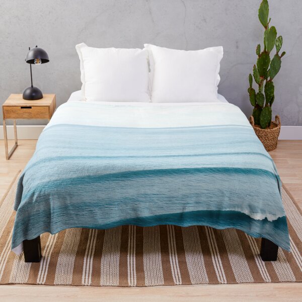 Item preview, Blue Ocean Waves | Beautiful Ocean | Ocean Landscapes | Beach Art designed and sold by NORDIKART.