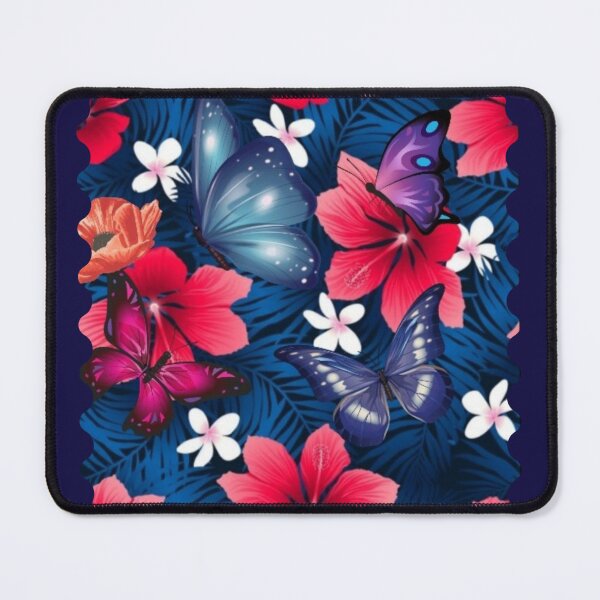 Item preview, Jungle night flowers and butterflies designed and sold by SKMAXX.