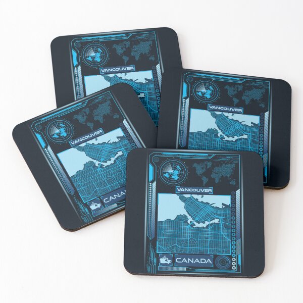 Item preview, VANCOUVER MAP CANADA designed and sold by hatimelhag.