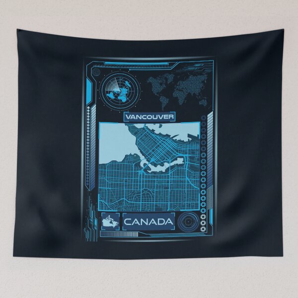 Item preview, VANCOUVER MAP CANADA designed and sold by hatimelhag.