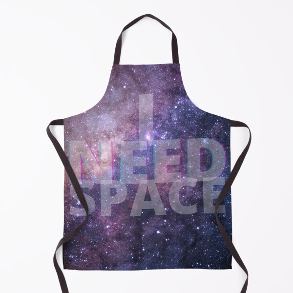 Item preview, I Need Space - Purple Starry Galaxy designed and sold by Quirkdom.