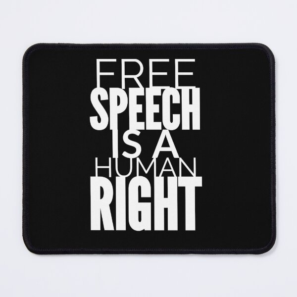 Item preview, Free Speech Is A Human Right designed and sold by Concerned Citizen.