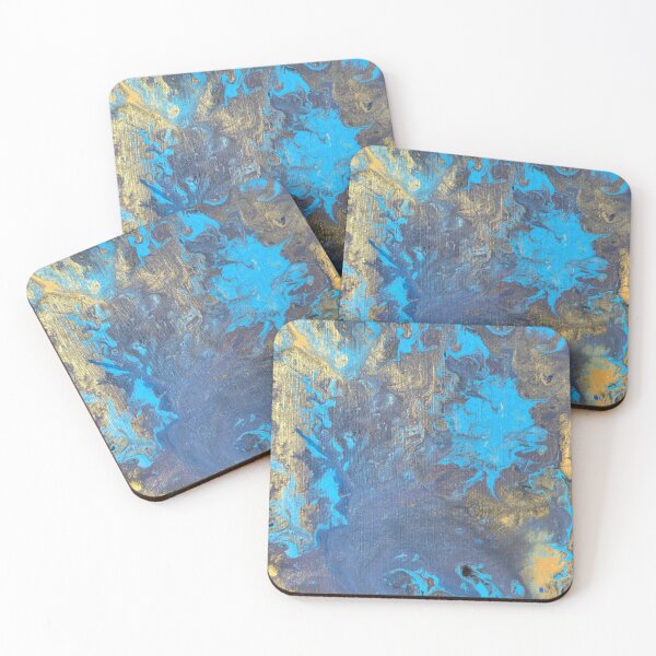 Item preview, Blue & gold designed and sold by Moretooart.