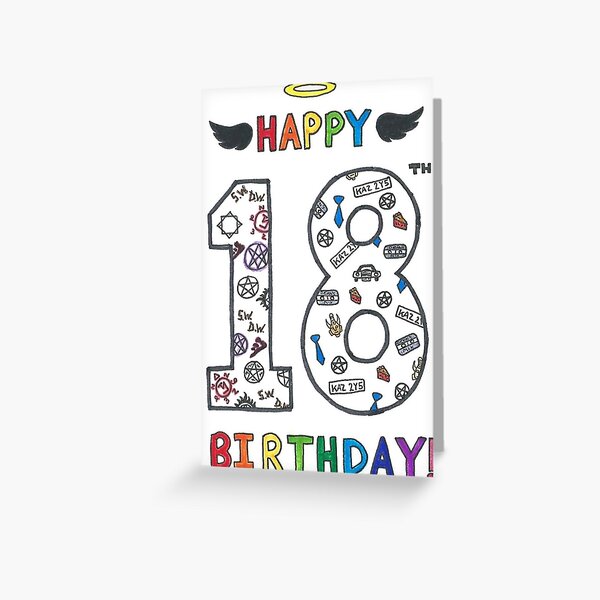 ≫ Tarjeta Felicitación 18 Cumpleaños - ⭐ Miles de Fiestas ⭐