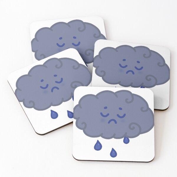 Item preview, A Little Blue Raincloud designed and sold by BadgertheBagel.