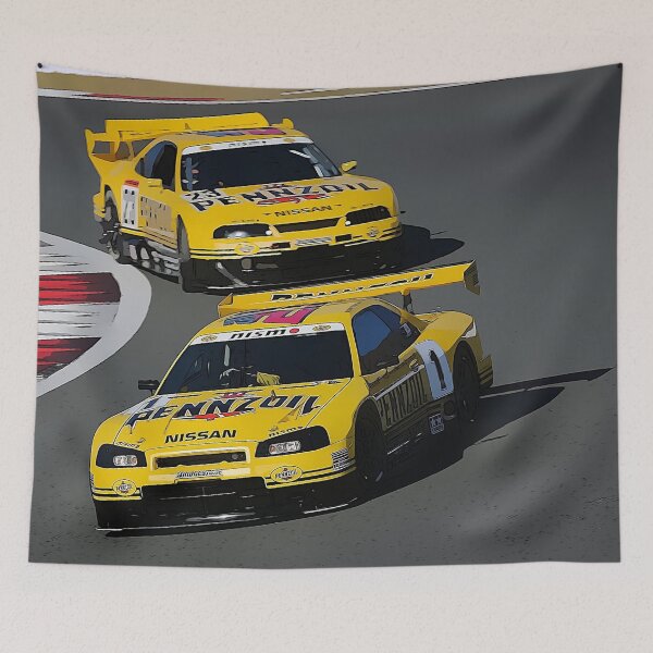 Item preview, Nissan Skyline GTR R33 R34 Pennzoil designed and sold by Road To Track.