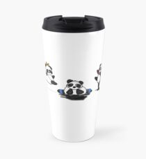 FAT PANDA DOES BALLET Travel Mug