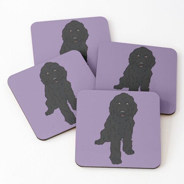 Item preview, Black Labradoodle  designed and sold by rmcbuckeye.