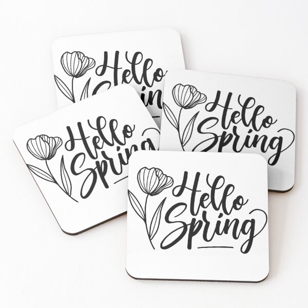 Item preview, Hello Spring With A Flower designed and sold by TiiNGA.