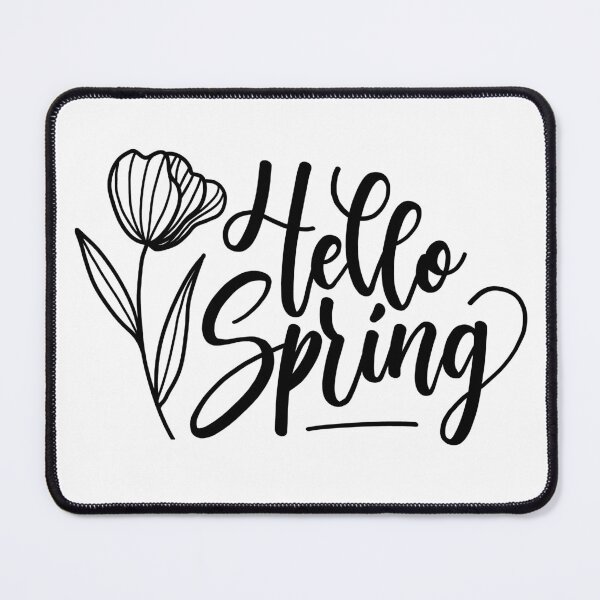 Item preview, Hello Spring With A Flower designed and sold by TiiNGA.