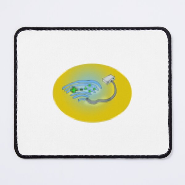 Item preview, Pixel golden Wi-Fi art  designed and sold by Coffeemerc117.