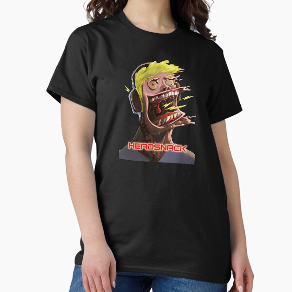 Headsnack Screaming Headphones Classic T-Shirt