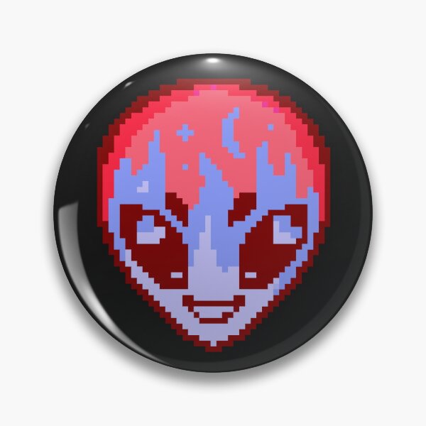 Item preview, Alien flame PIXEL designed and sold by Jae  Rainbow.