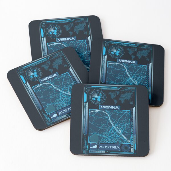 Item preview, VIENNA MAP AUSTRIA designed and sold by hatimelhag.